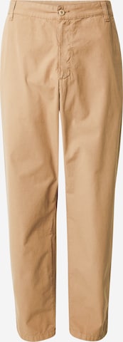 bēšs Carhartt WIP Vaļīgs piegriezums Čino bikses 'Calder': no priekšpuses
