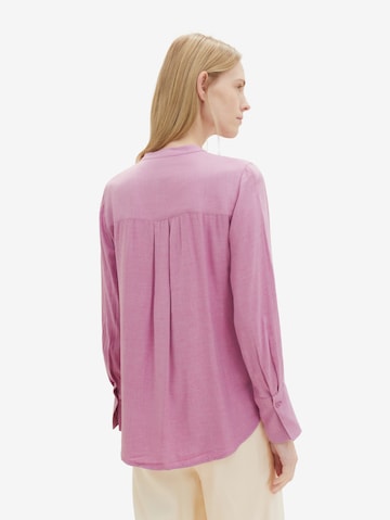 TOM TAILOR Bluse in Pink