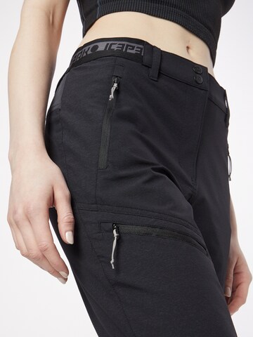 Regular Pantalon outdoor 'BRANFORD' ICEPEAK en noir