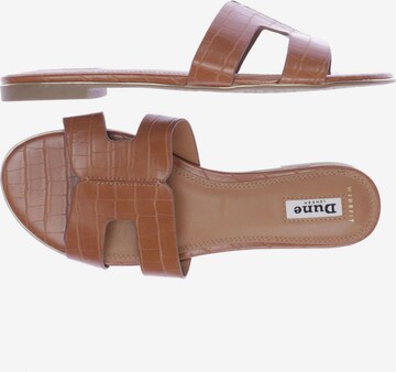 Dune LONDON Sandals & High-Heeled Sandals in 40 in Brown: front
