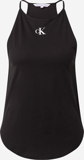 Calvin Klein Jeans Top in schwarz / weiß, Produktansicht