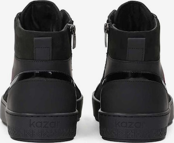 Kazar High-Top Sneakers in Black