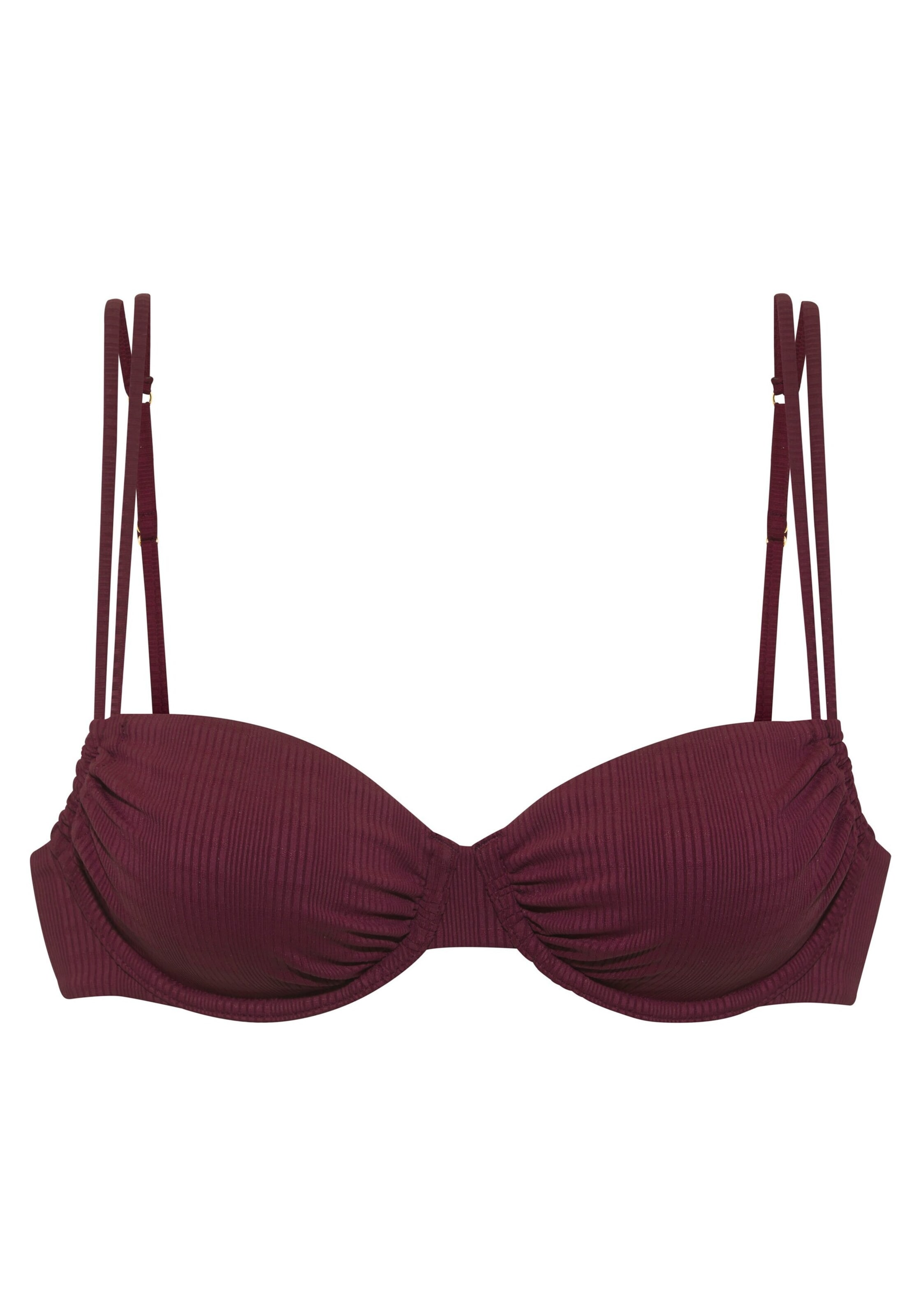 Copenhagen Studios Балконет Верх бикини в Красный: спереди