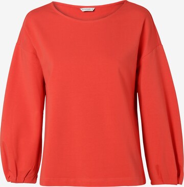 TATUUM Sweatshirt 'SUBMISA' i orange: framsida