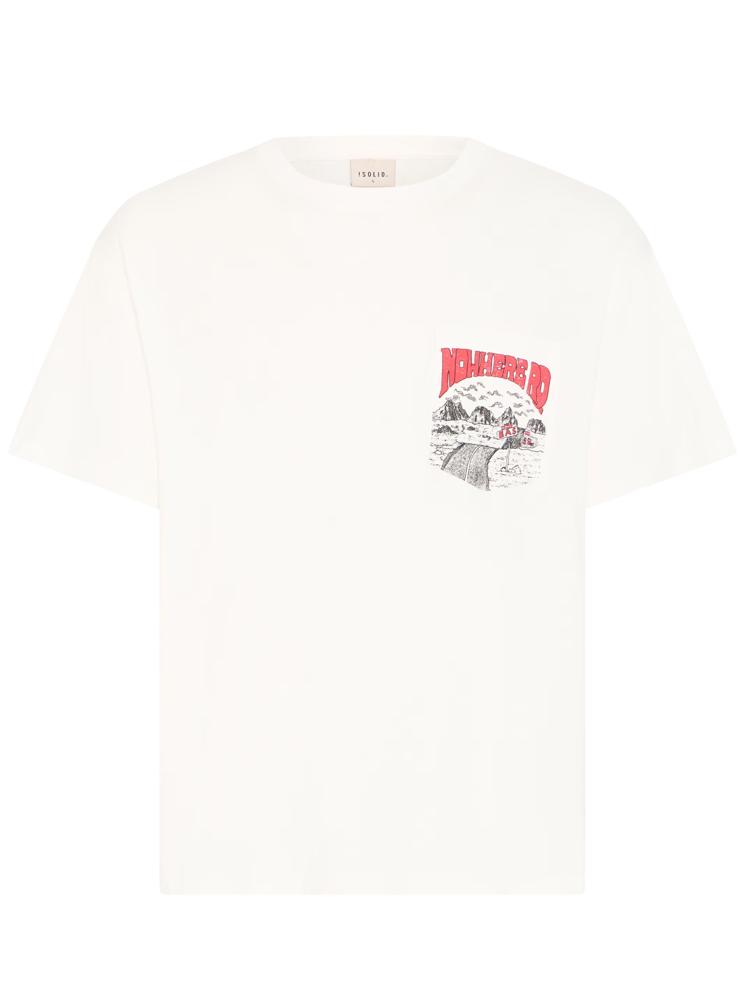 !Solid Shirt ' SDUlgate ' in White: front