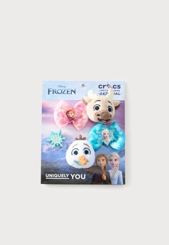 Crocs Schuhzubehör 'Frozen' in Beige: voorkant