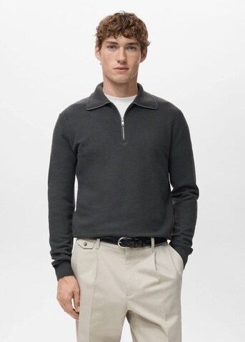 MANGO MAN Pullover 'Tenp' in Grau: Vorderseite