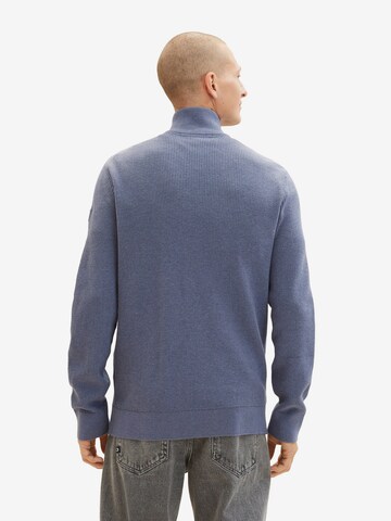 TOM TAILOR Knit Cardigan in Blue