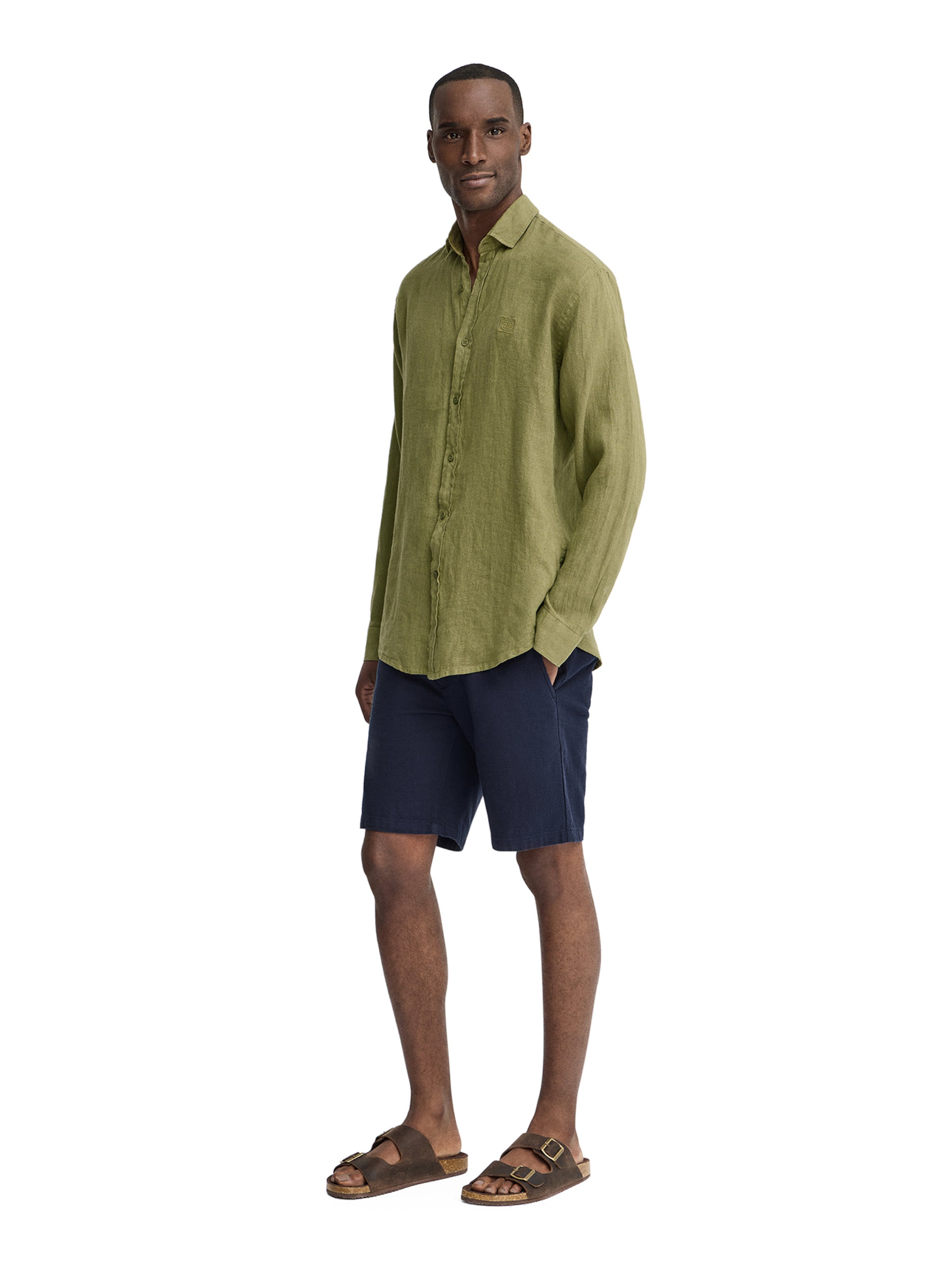 Polo Club Regular Fit Hemd in Grün