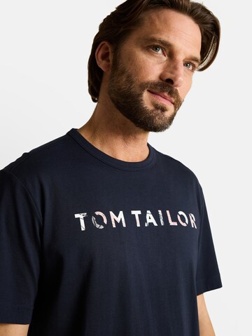 T-Shirt TOM TAILOR en bleu