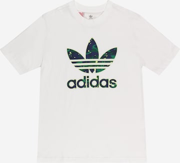 ADIDAS ORIGINALS Shirt in Wit: voorkant