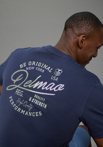 DELMAO Shirt in Blau