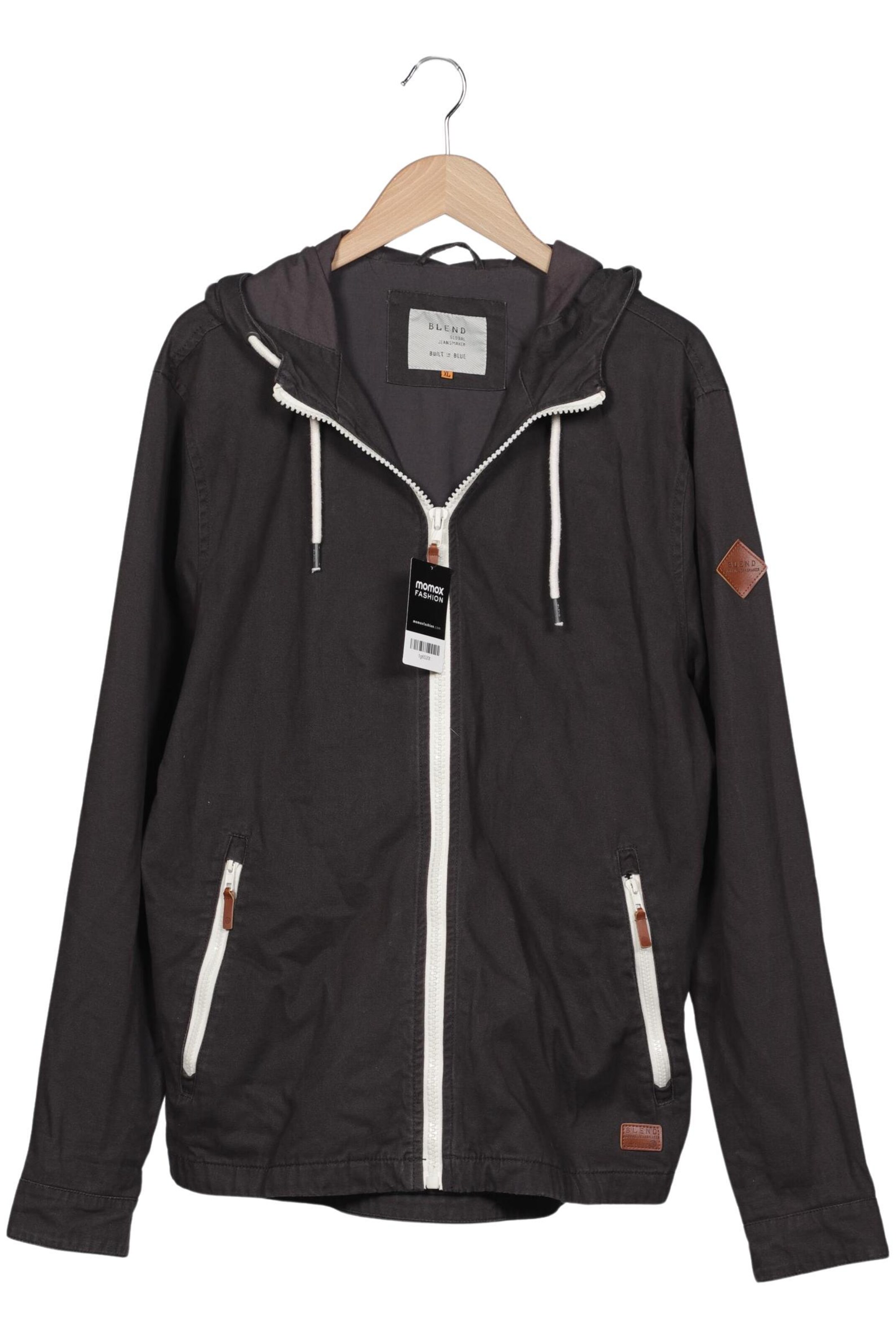 BLEND Jacket & Coat in XL in Grey: front