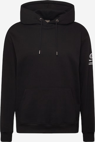 Redefined Rebel Sweatshirt 'Clay' in Black: front