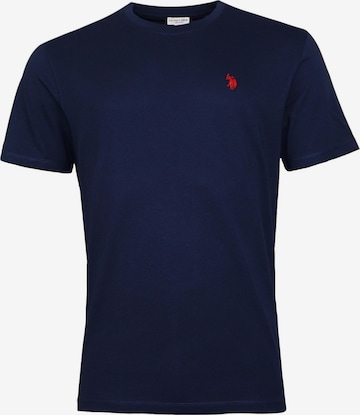 U.S. POLO ASSN. Shirt in Blauw: voorkant