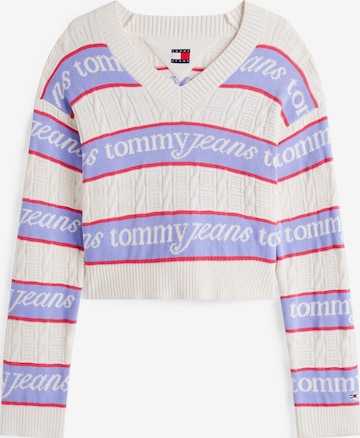 Tommy Jeans Свитер в Белый: спереди