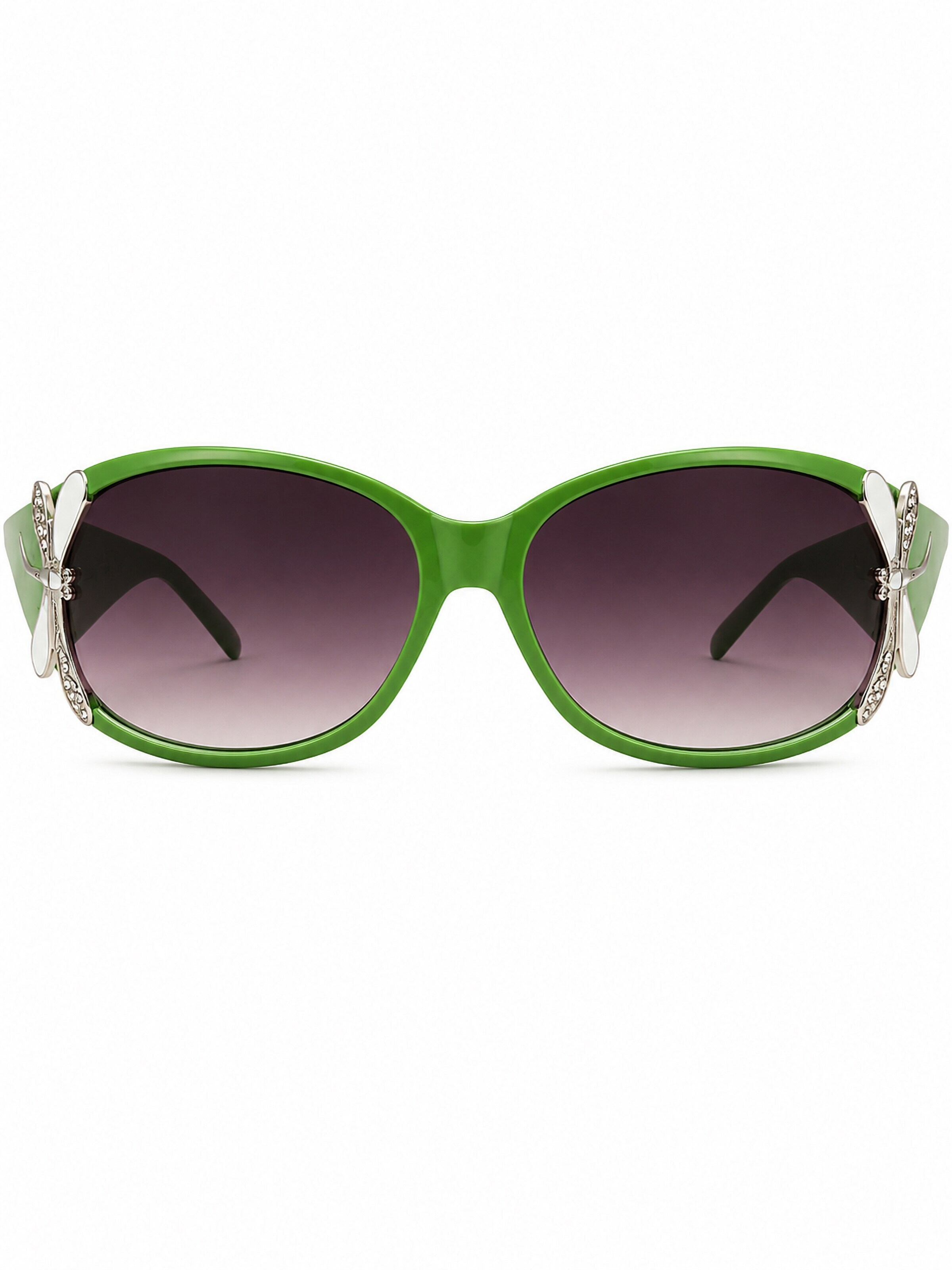 COLLEZIONE ALESSANDRO Sunglasses 'Lille' in Green