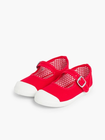 Ballerines Pisamonas en rouge