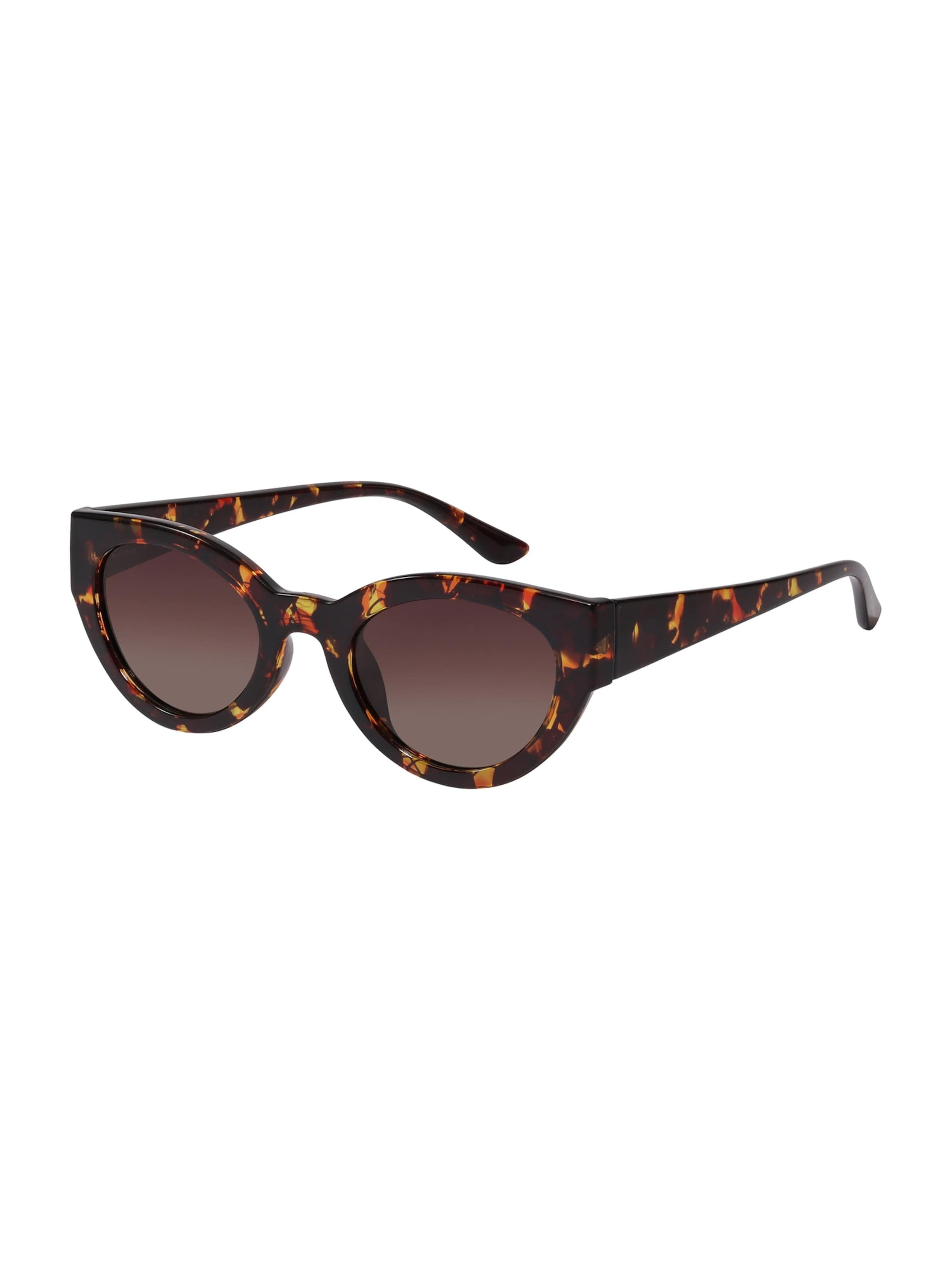 Lunettes de soleil 'Juna' Pilgrim en marron : devant