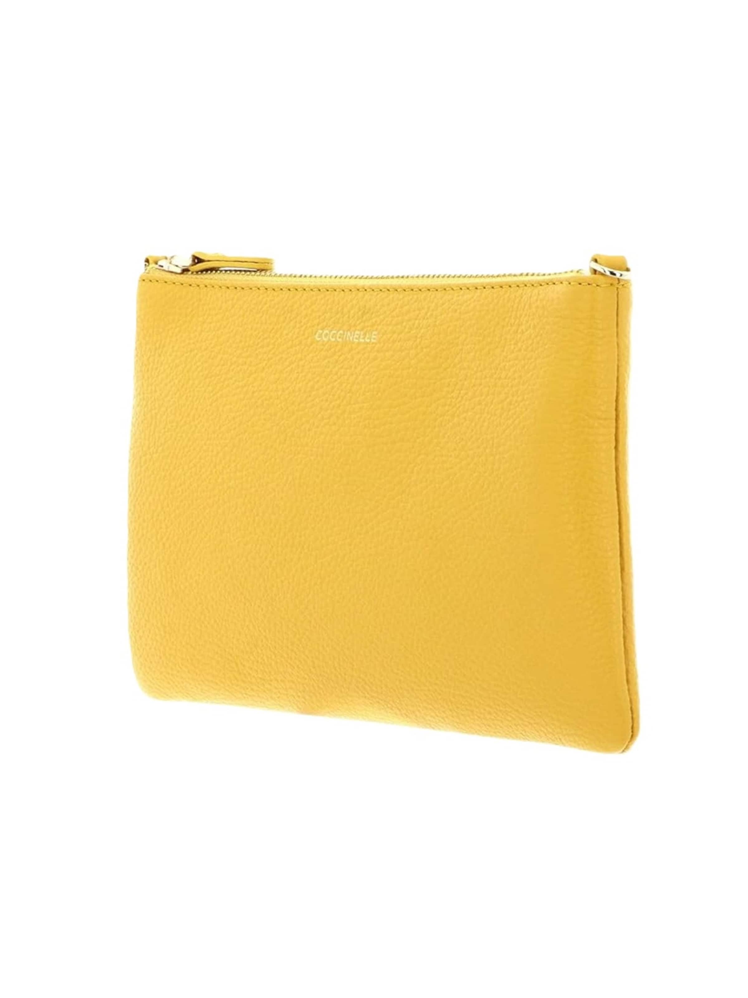 Coccinelle Schultertasche 'E5MMA55F401' in Gelb: Vorderseite