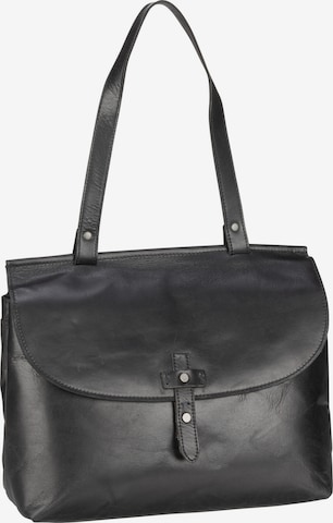 Harold's Schultertasche 'Aberdeen' in Schwarz: predná strana