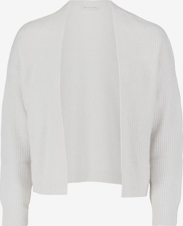 Betty & Co Knit Cardigan in White: front