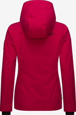 Veste mi-saison 'Brombeere' MARIKOO en rouge