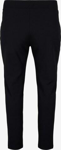 Zizzi Slimfit Hose in Schwarz