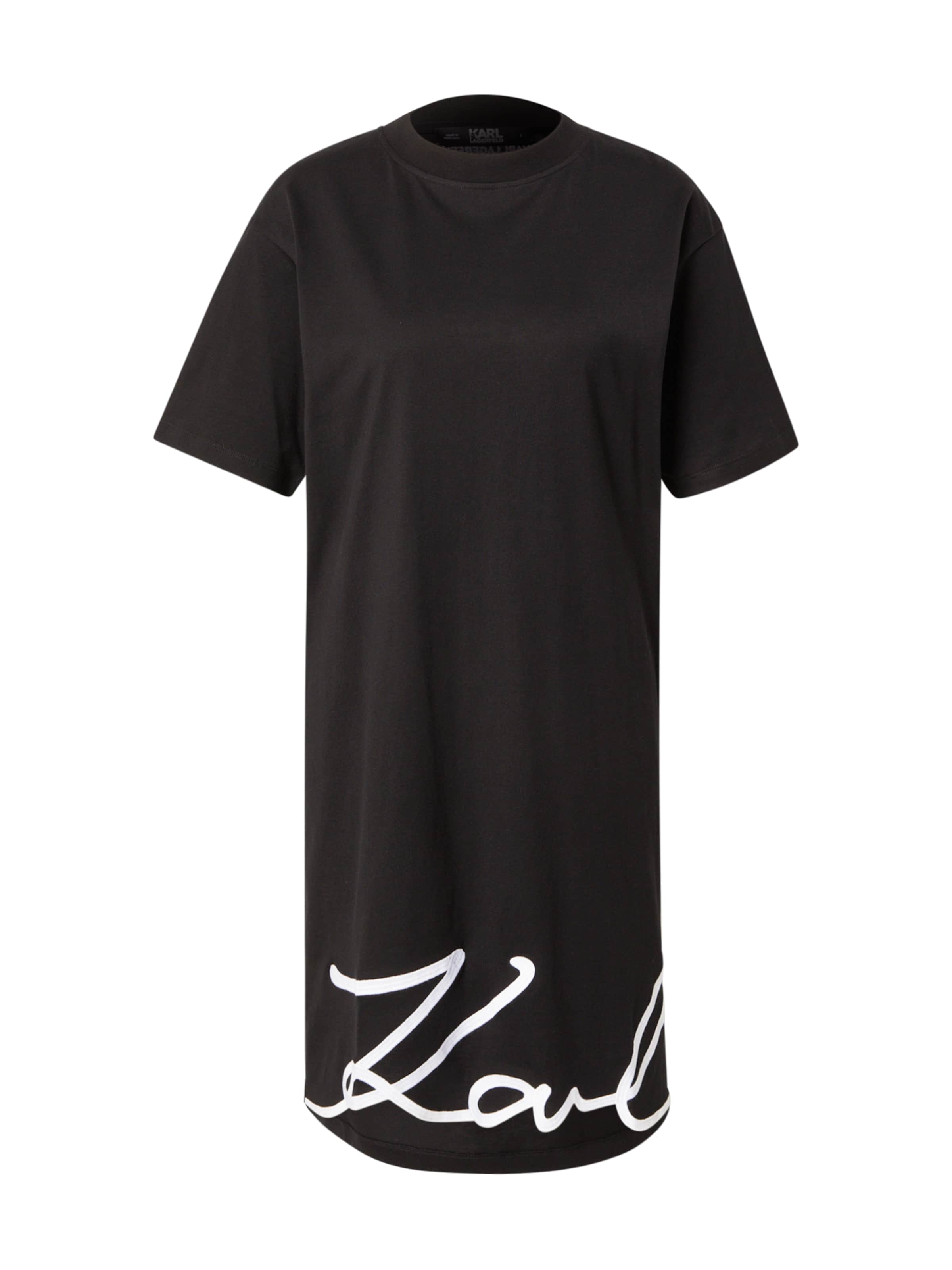 Karl LagerfeldHaljina - crna boja: prednji dio