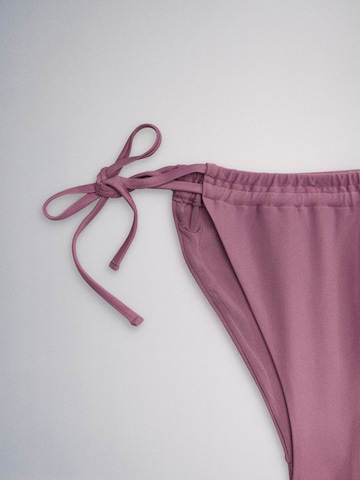 The Set Triangle Bikini in Brown