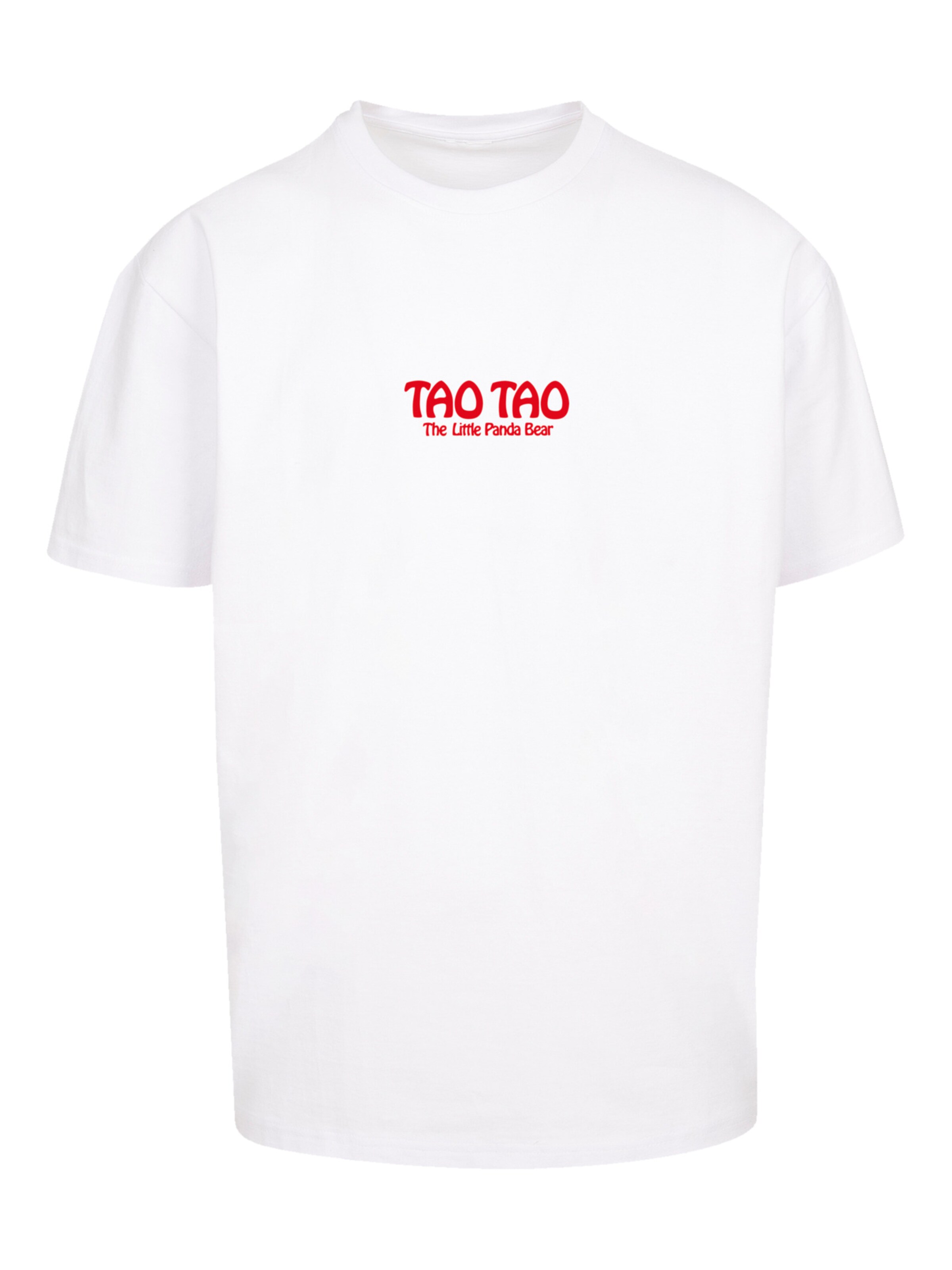 T-Shirt 'Tao Tao Heroes of Childhood' F4NT4STIC en blanc : devant