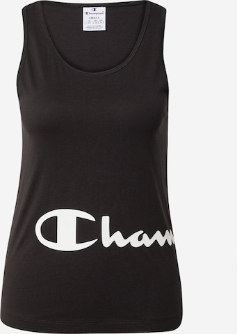 Champion Authentic Athletic Apparel Top | črna barva: sprednja stran