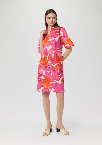 COMMA Shirt Dress in Pink: front