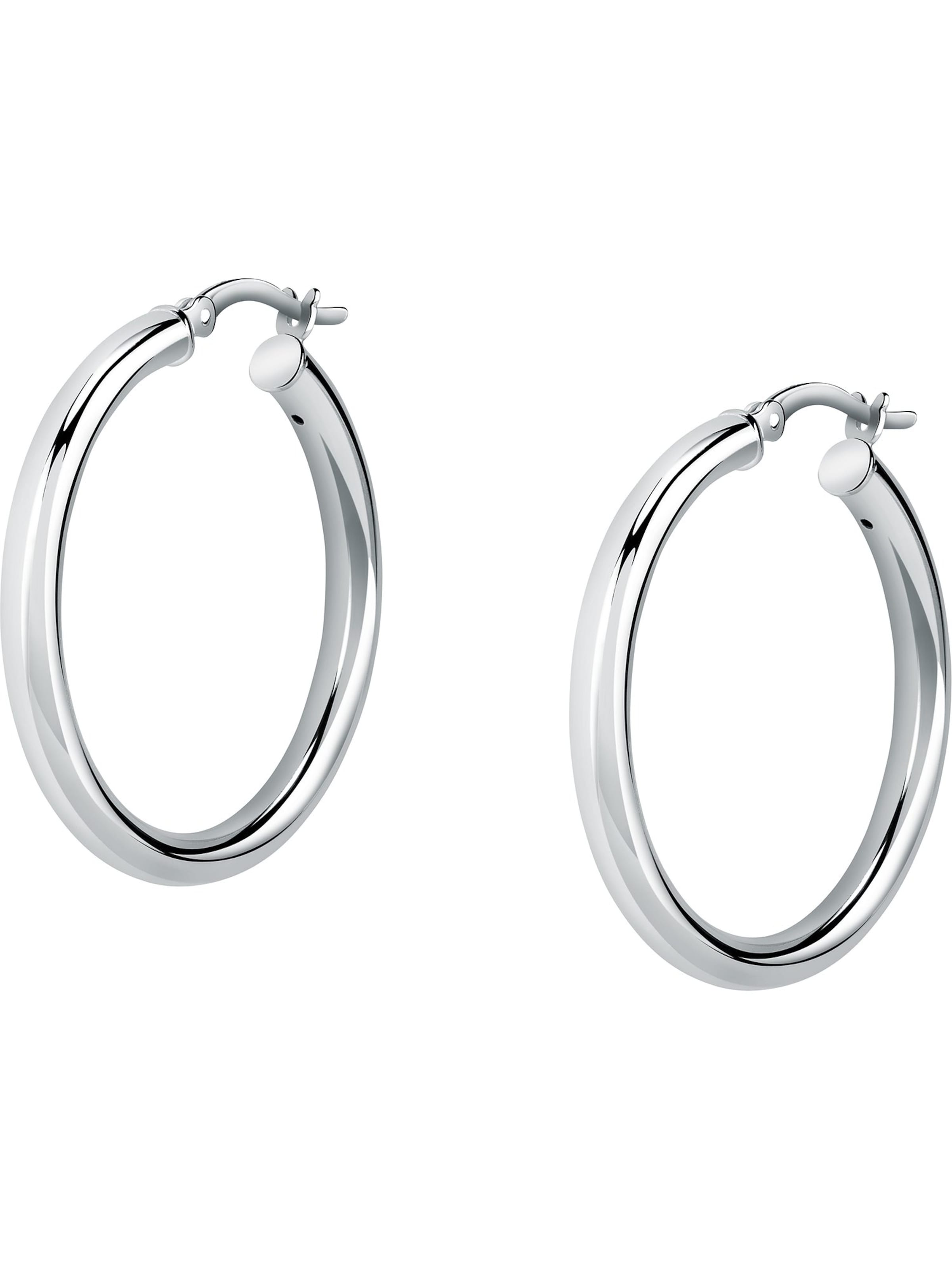 CHRIST Ohrringe in Silber: Vorderseite