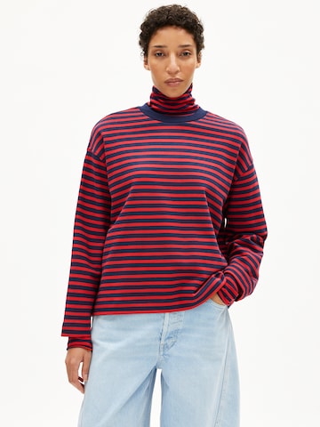 ARMEDANGELS Pullover 'FRANKAA' MAARLEN STRIPE in Mischfarben: Vorderseite