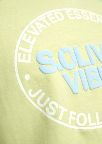T-Shirt s.Oliver en vert