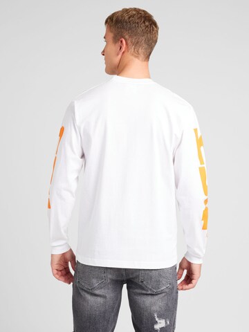 HUF Shirt 'MEGABLAST' in Wit