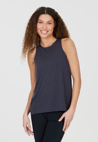 Athlecia Sports Top 'Mota' in Grey: front