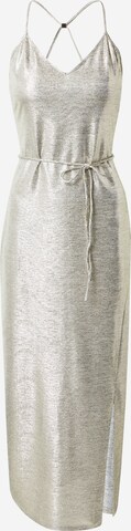 Calvin Klein Καλοκαιρινό φόρεμα σε ασημί: μπροστά