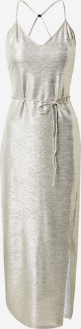 Calvin Klein Лятна рокля в сребърно: отпред
