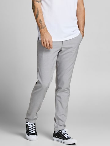 JACK & JONES Slimfit Spodnie w kolorze szary