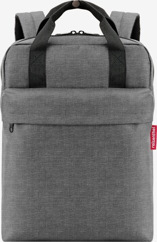 REISENTHEL Backpack in Grey: front