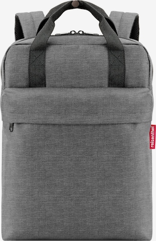 REISENTHEL Backpack in Grey: front