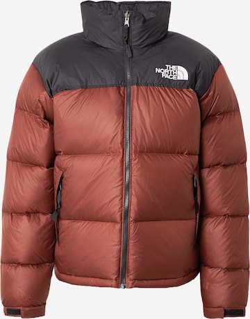 THE NORTH FACERegular Fit Zimska jakna '1996 Retro Nuptse' - smeđa boja: prednji dio