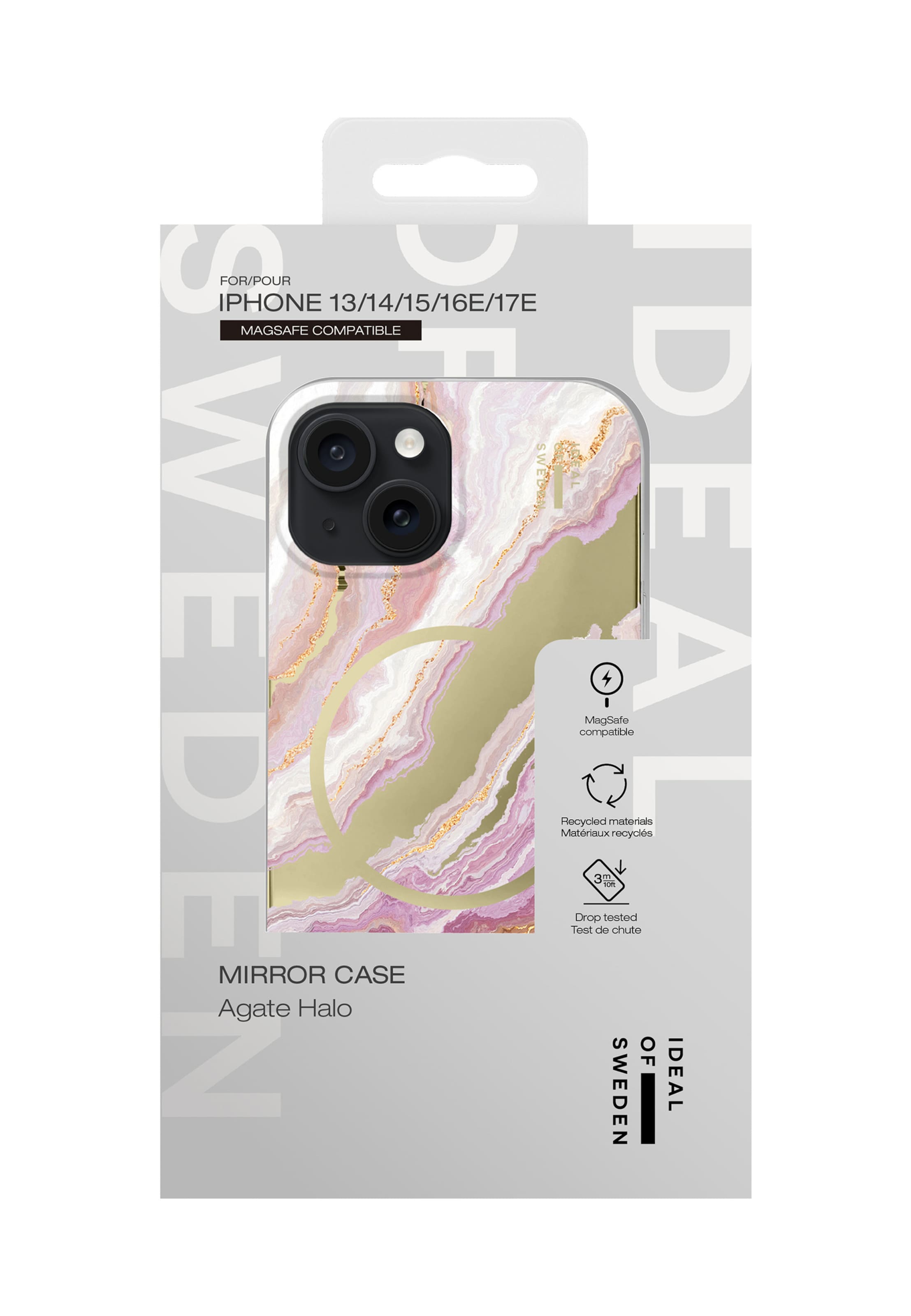 Protection pour Smartphone 'MagSafe iPhone 13 / 14 / 15 / 16e / 17e' iDeal of Sweden en rose