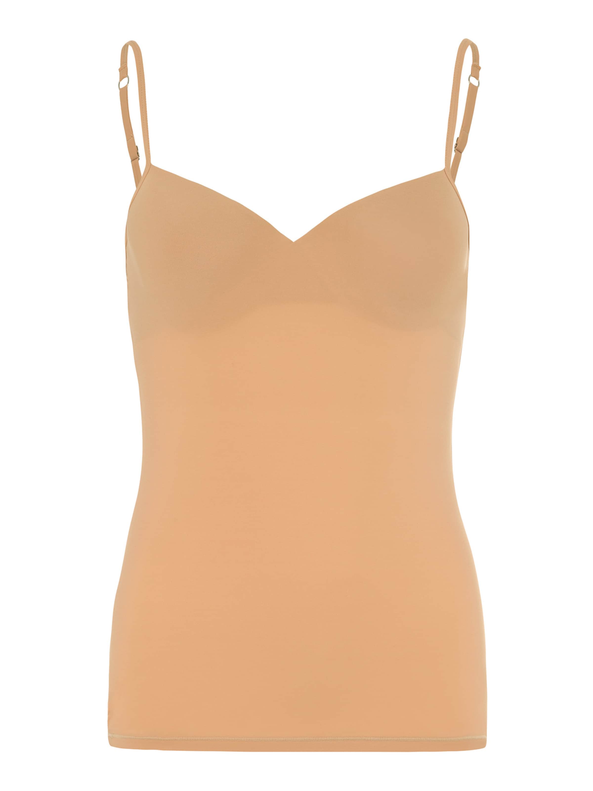 Hanro T-shirt Bra 'Allure ' in Beige: front