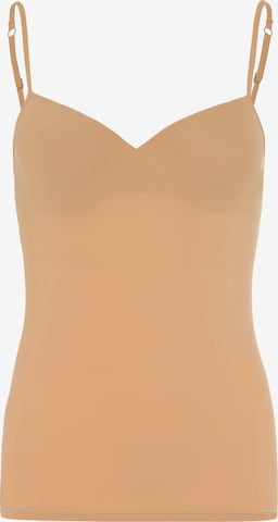 Hanro T-Shirt BH 'Allure ' in Beige: predná strana