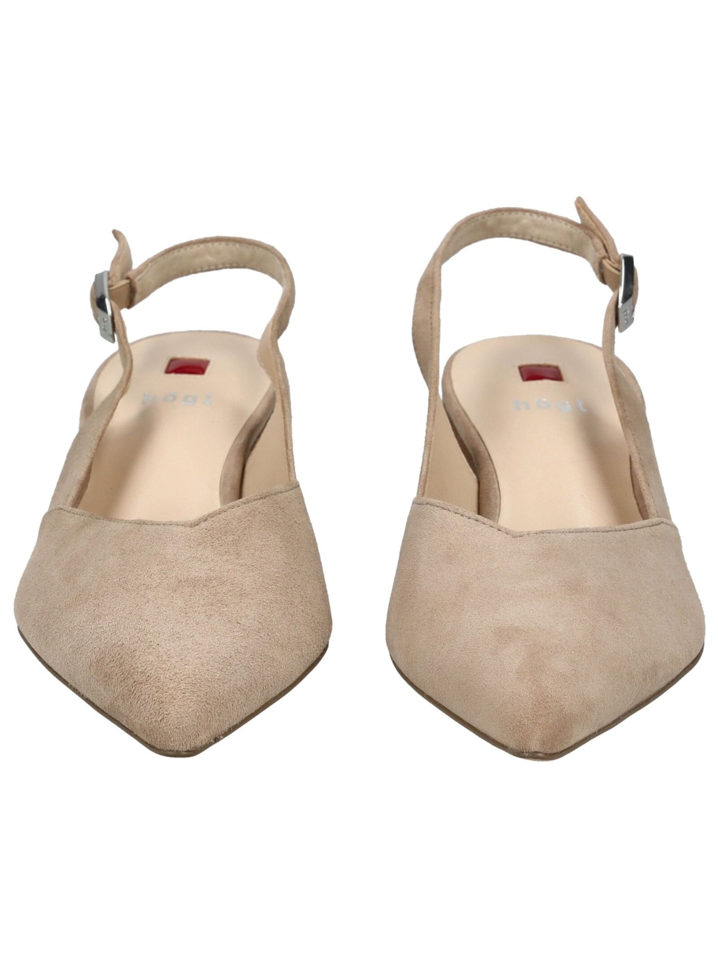 Décolleté sling di Högl in beige