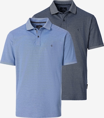 CASAMODA Shirt 'Basic' in Blue: front