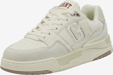 Baskets basses GANT en blanc : devant